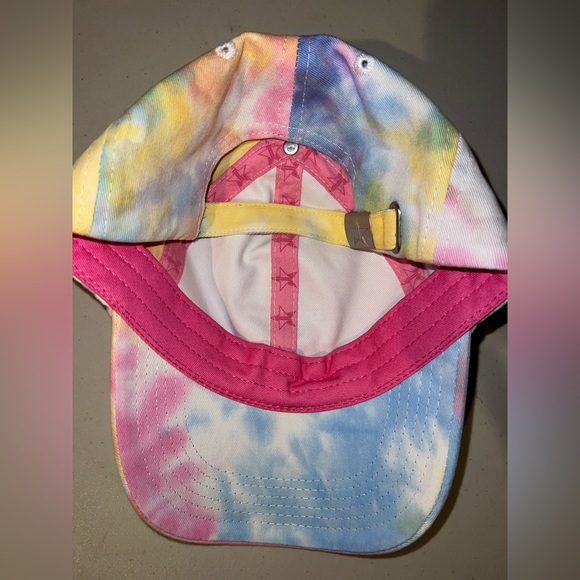 🧢 NWOT! Jeffree Star Tie Die Embroidered Star Hat - Picture 4 of 6